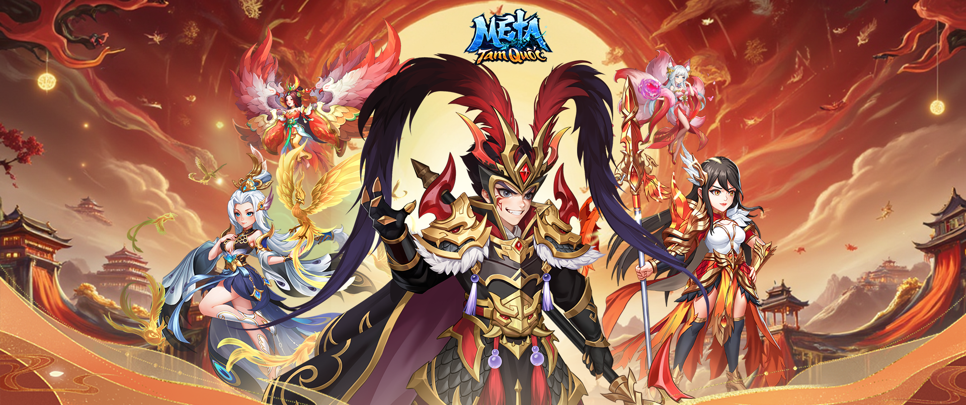 Game Tam Quốc Huyễn Tướng đa vũ trụ, kết hợp 3Q và Thần Thoại – Thời Không – Anime. Bạn không chỉ theo Meta, mà còn tạo nên Meta của riêng mình.